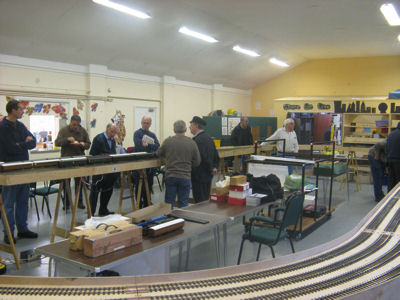 General view of the O gauge test track